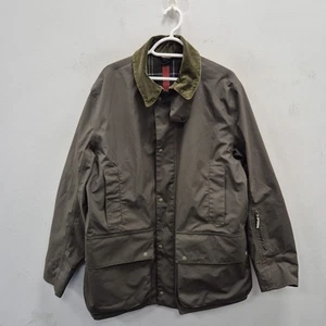 Barbour Heritage Bale wasserdichte atmungsaktive grüne Regenjacke Jacke Größe Large - Bild 1 von 11