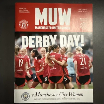 Manchester United Women v Manchester City Women(Super League 2024/25) 4/5/2025 - Image 1 of 2