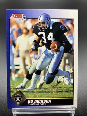 1991 Score - BO JACKSON #100 - Image 1 of 2