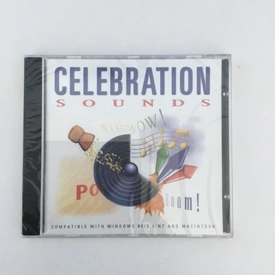 Celebration Sounds for Windows 3.1/95/NT [PC CD-Rom] (Factory Sealed) - Image 1 of 2