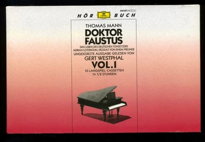 Thomas MANN★DOKTOR FAUSTUS Vol. I★Hörbuch-Lesung★10 MCs★Gert Westphal★SEHR GUT+★ - Bild 1 von 4