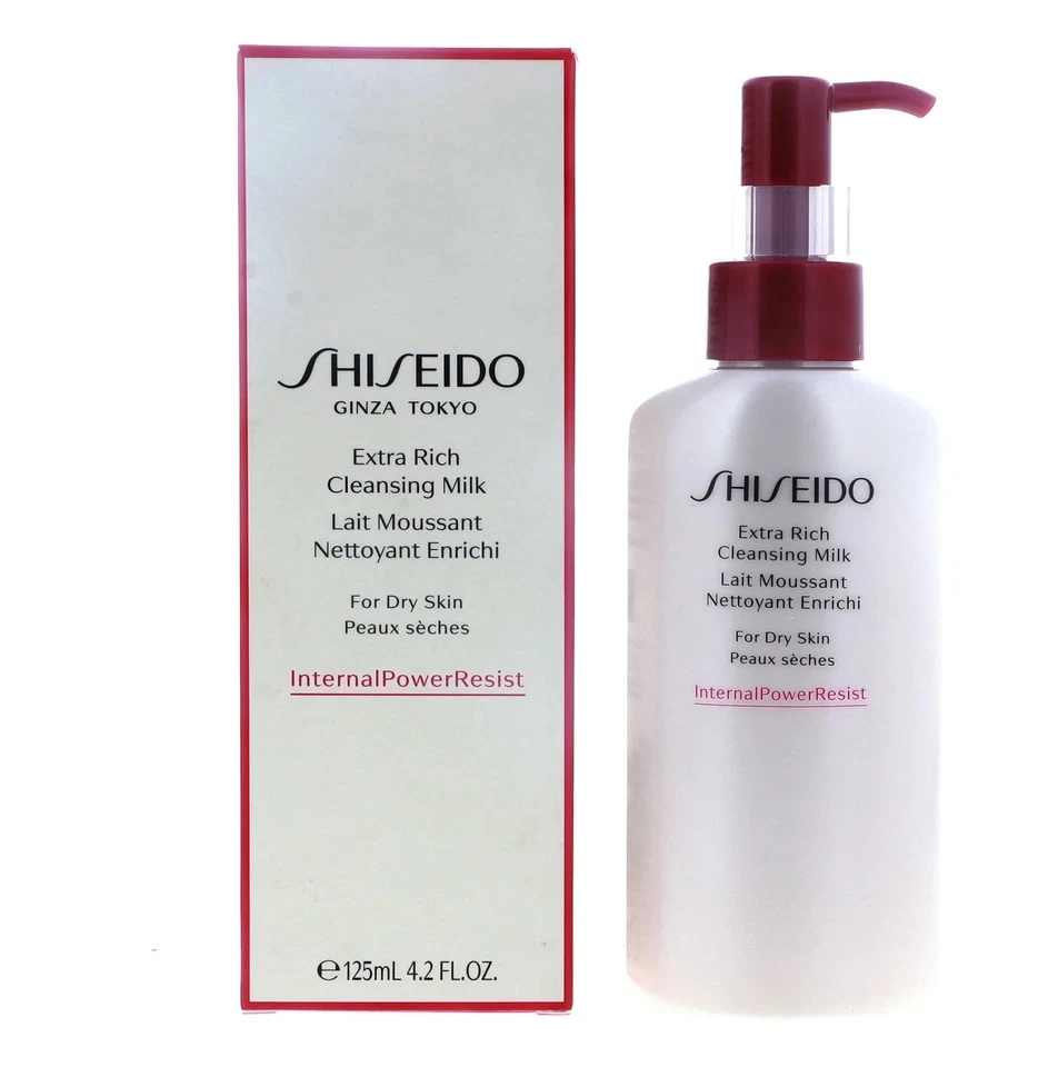 Leite de limpeza extra rico da Shiseido para mulheres - 4,2 oz limpador NOVO NA CAIXA - Imagem 1 de 1