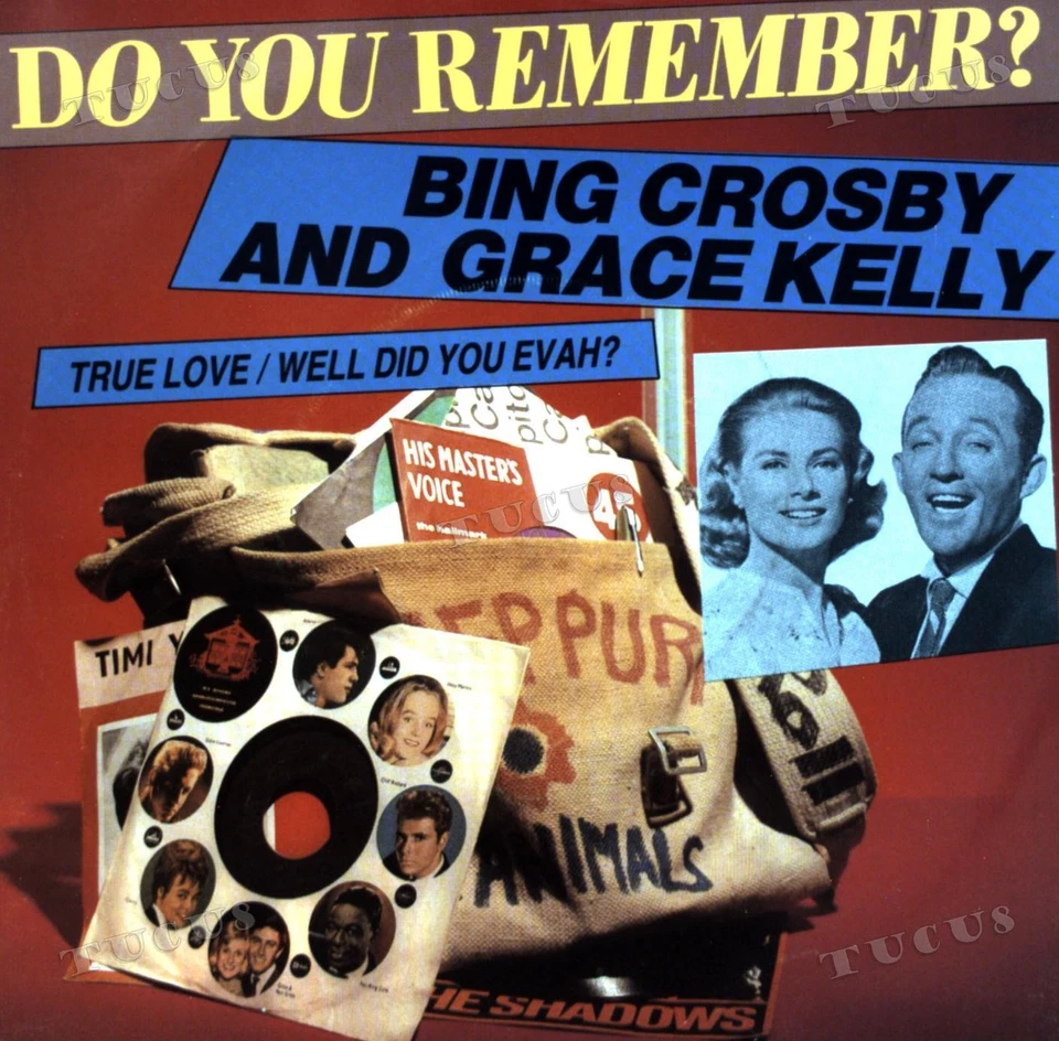 Bing Crosby And Grace Kelly - True Love / Well Did You Evah? 7" (VG+) '* - Image 1 of 1