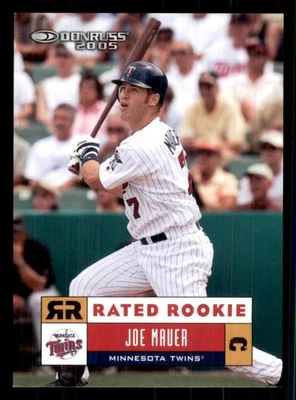 Donruss Rookie RC #48 2005 Joe Mauer Twins Foto 1 de 2