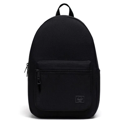 Herschel Unisex Black Settlement Backpack 22L Laptop Bag Travel Casual HR4-47 - Image 1 of 4