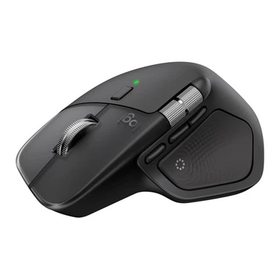 Logitech MX Master 4 Wireless Mouse - 8000 DPI Sensor, Multi-Device (Black) - Image 1 of 4