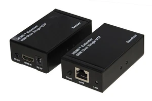 ESTENSORE HDMI® TRAMITE CAVO CAT5E/6 FINO A 60 METRI 4K - Foto 1 di 2