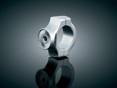 Yamaha XV1700AS Road Star S 08-13Vert Side Lic. Clamp Chrome for by Kuryakyn - Image 1 of 3