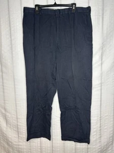 Polo By Ralph Lauren Men's Chino Pants Size 38x29 Navy High Rise Cuffed 988 - Picture 1 of 7