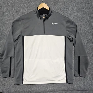 Nike Golf Ajuste Térmico Estándar 1/4 Cremallera Pullover Sudadera Bolsillos Bloque de Color XL - Imagen 1 de 14
