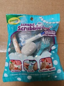 Crayola Scribble Scrubbie Ocean Pets Walter New Sealed - Picture 1 of 2