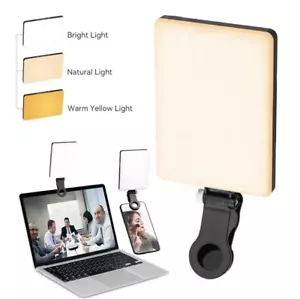 NEEWER LED Selfie Light Portable Clip on Light with Front & Back Phone Clip - Picture 1 of 5