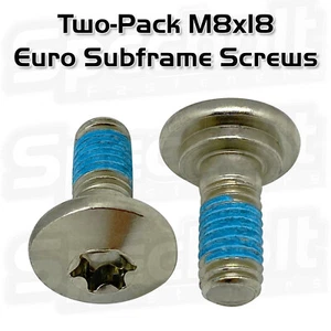 Pair of Specbolt Nickel Wurks Subframe Bolts fits KTM & Husqvarna M8X18 Torx - Picture 1 of 4