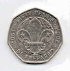 2007 "Centenary Of Scouting" Fifty Pence Coin