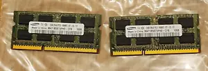 LOT OF 2 Samsung Original - 4GB 2Rx8 PC3-8500S GENUINE - Picture 1 of 3