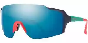 New Smith Flywheel Sunglasses - Matte Deep Ink / ChromaPop Blue Mirror Lens - Picture 1 of 4