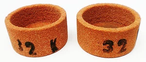 2 Schleifscheiben 80mm Edelkorund Schleifmaschine Sägen Schleifen, S1018.1 - Picture 1 of 1