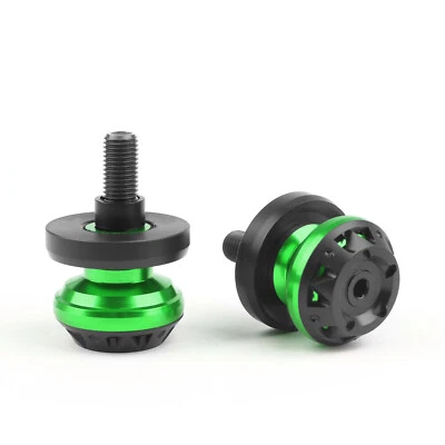 CNC 10mm Swingarm Sliders Spools For Fit for Kawasaki Ninja 250R 650R VERYSY 650 - Image 1 of 4