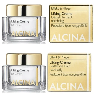 Alcina Effekt & Pflege Lifting Creme 2x 50ml Set - Bild 1 von 4
