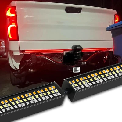 60" LED Tailgate Light Strip Brake Turn Signal For Chevrolet Silverado 1500 2500 - Image 1 of 4