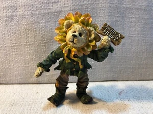 Boyds Bear Zinnia Goodwish Feel Better Soon Shoe Box Bear Resin Figurine 3235 - Picture 1 of 6