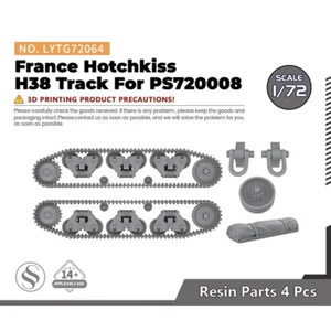 SSMODEL 1/72 064 Upgrade Parts Track Links France Hotchkiss H38 TanK GAMES WAR