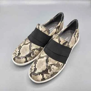 Clarks Kayleigh River Banded Slip on snake skin print Shoes woman's size 7.5 - Picture 1 of 9