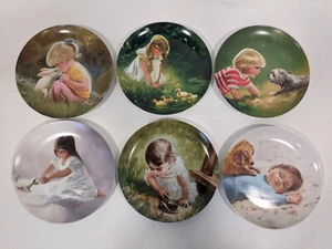 Donald Zolan Plates Children And Pets Collection Complete Set W/Boxes and COA - Bild 1 von 19