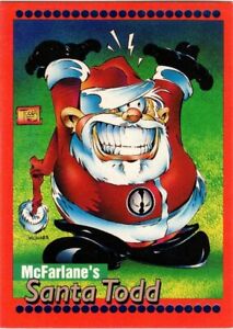 1992 Wizard Magazine Image Series 1 Promos Todd McFarlane Spawn Santa Todd 