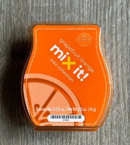 Scentsy Mix It Grapefruit Orange Wax Melts Collection Bar READ DESCRIPTION - Picture 1 of 5