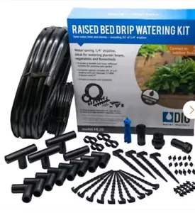 DIG Raised Bed Drip Watering Kit Model ML50 Complete One Box Irrigation Kit - Picture 1 of 6