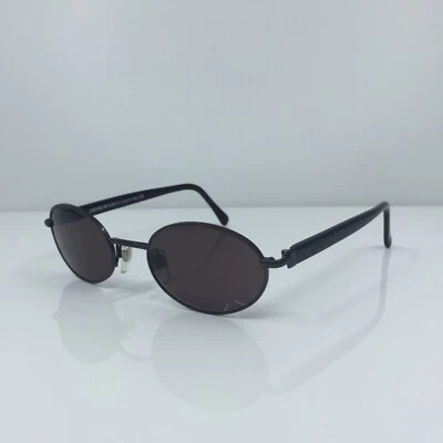 Vintage Emporio Armani Sunglasses EA 083 C. 1076 Dark Brown 49-20mm Made Italy - Image 1 of 4