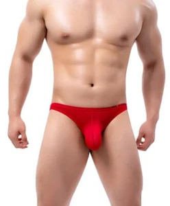 U Convex Big Penis Pouch Design Men Underwear Briefs Nylon Briefs for Man Bikini - Picture 1 of 18