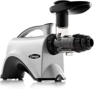 Omega Juicer Juice Extractor Nutrition System Quiet 200-Watt NC800HDS - Silver - Picture 1 of 1