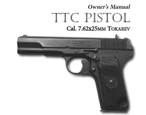 Romanian TTC Tokarev Pistol - 7.62x25 - Parts, Use & Maintenance Manual  - Bild 1 von 1