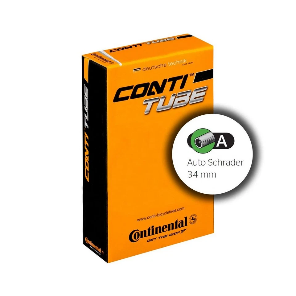 Inner Tube 12-1/2x2-1/4 Compact Schrader Valve 34mm Continental Bike Child