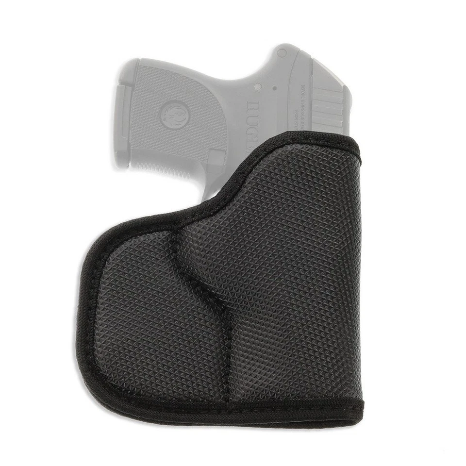 Galco 115649 SOU436B Stukon-u Ruger LCP Black Rubber Holster