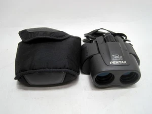 PENTAX 12x24 Binoculars 24UCF 5 degree Compact with Strap & Soft Case - Picture 1 of 5