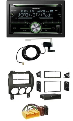 Pioneer CD USB MP3 Bluetooth 2DIN DAB Autoradio für Mazda 2 (ab 2007) - Bild 1 von 4