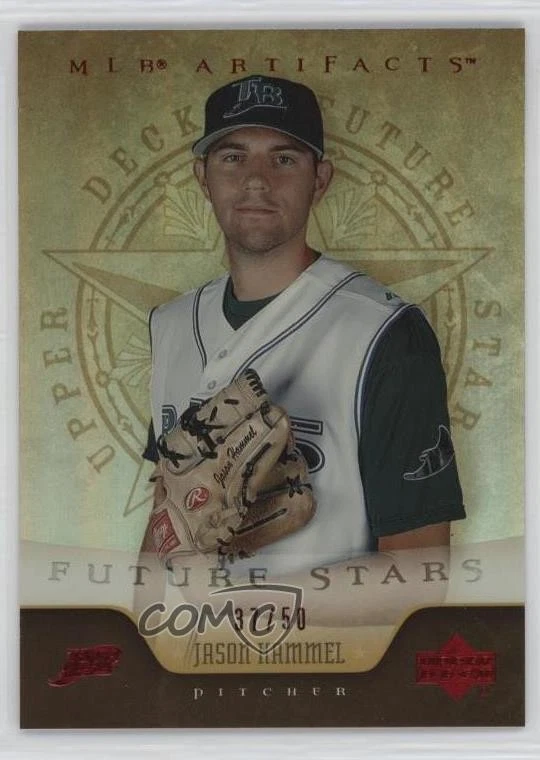 2005 Upper Deck Artifacts Future Stars Red /50 Jason Hammel #230 Rookie RC - Image 1 of 2