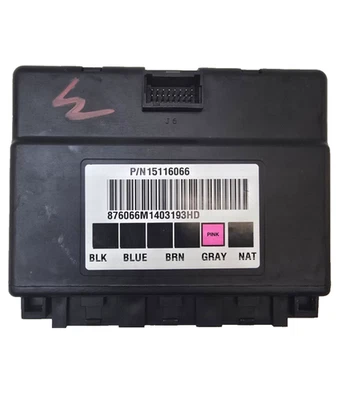 Módulo de control de carrocería Chevy Suburban Tahoe GMC Yukon 2003-2006 BCU/BCM 15116066 Foto 1 de 2