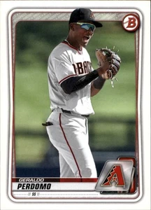 2020 Bowman Draft #BD-89 Geraldo Perdomo Arizona Diamondbacks - Picture 1 of 2
