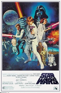 One Sheet Wall Poster 24" X 36" - Star Wars IV Collector'S Edition - Picture 1 of 12