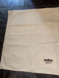 HOBO cotton dust bag for purse with fold over flap - Picture 1 of 2