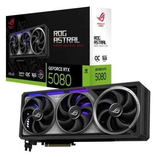 ASUS GeForce RTX 5080 16 GB ROG Astral Graphics Card - BOX DAMAGE