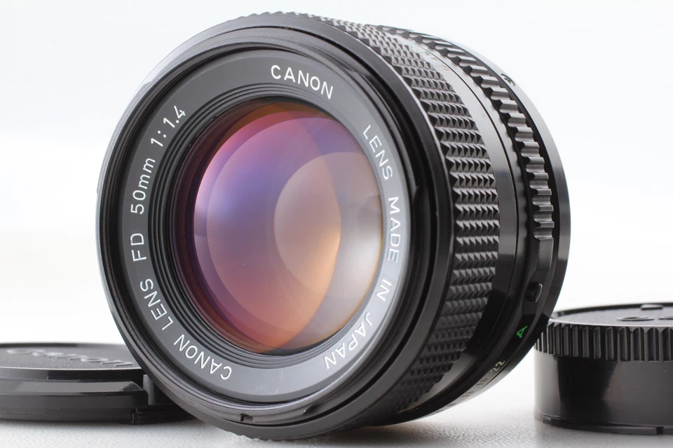 "Top Mint+++" Canon New FD 50mm f/1.4 MF Standrad Lens for A-1 AE-1 F-1 JAPAN - Image 1 of 4