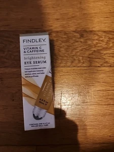Suero iluminador para ojos Findley vitamina C y cafeína 0,5 fl oz/15 ml bola enrollable - Imagen 1 de 4