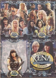 JUEGO COMPLETO DE 72 TARJETAS XENA BEAUTY & BRAWN RA 2002 con paquete envolvente lucy lawless - Imagen 1 de 1