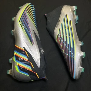 ADIDAS PREDATOR EDGE+ FG PRIMEKNIT Size 11 Mens LACELESS SOCCER CLEATS HR1560 - Picture 1 of 10