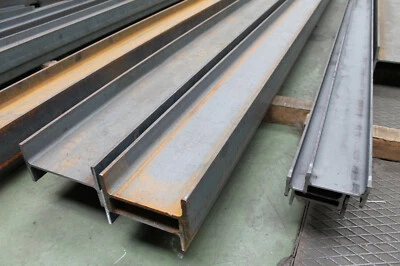 METALLWAREN-ONLINE Stahlträger IPE S235 verzinkt -Doppel-T Pfosten Eisen Metall Stütze Pfeiler Stab